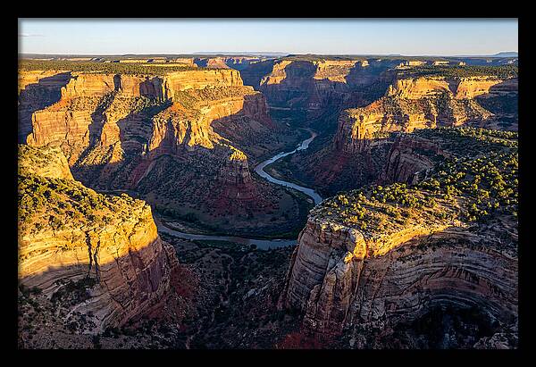 Mesa Verde Canyon Country At Sunset