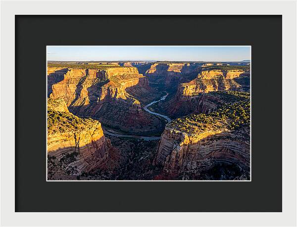 Mesa Verde Canyon Country At Sunset