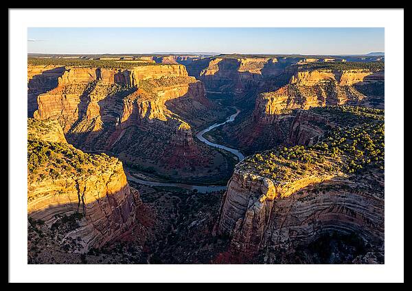 Mesa Verde Canyon Country At Sunset
