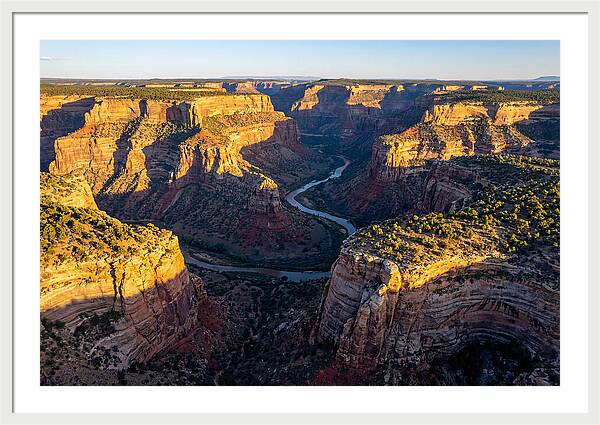 Mesa Verde Canyon Country At Sunset