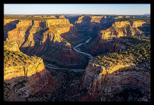 Mesa Verde Canyon Country At Sunset