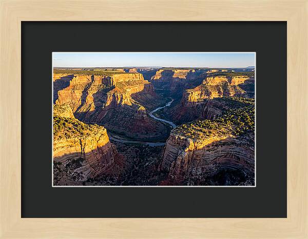 Mesa Verde Canyon Country At Sunset