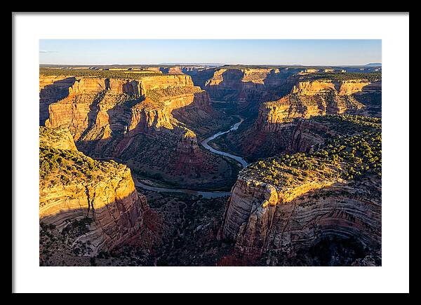 Mesa Verde Canyon Country At Sunset