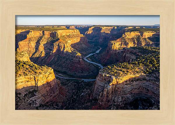 Mesa Verde Canyon Country At Sunset