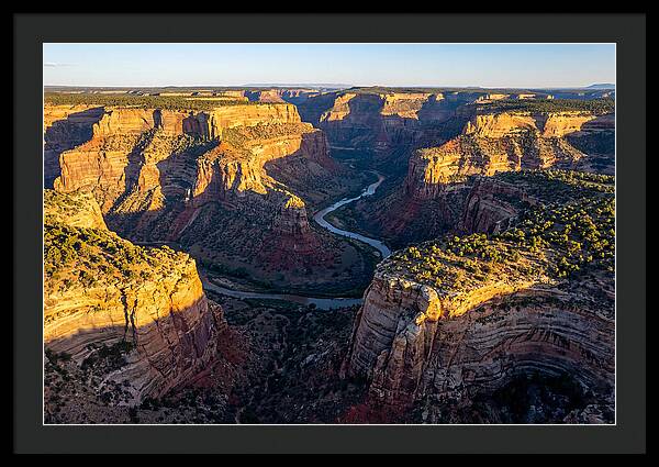Mesa Verde Canyon Country At Sunset