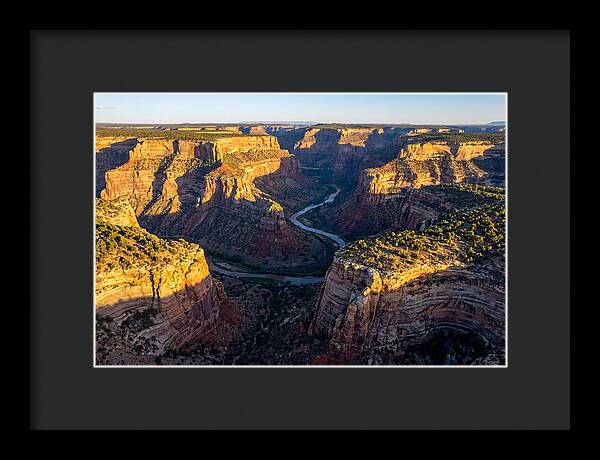 Mesa Verde Canyon Country At Sunset