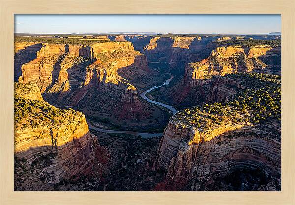 Mesa Verde Canyon Country At Sunset