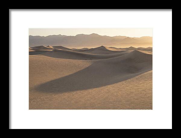 Mesquite Flat Sand Dunes At Sunrise