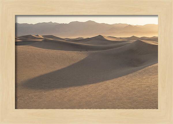 Mesquite Flat Sand Dunes At Sunrise