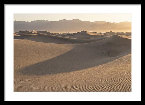 Mesquite Flat Sand Dunes At Sunrise