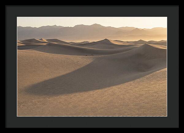 Mesquite Flat Sand Dunes At Sunrise