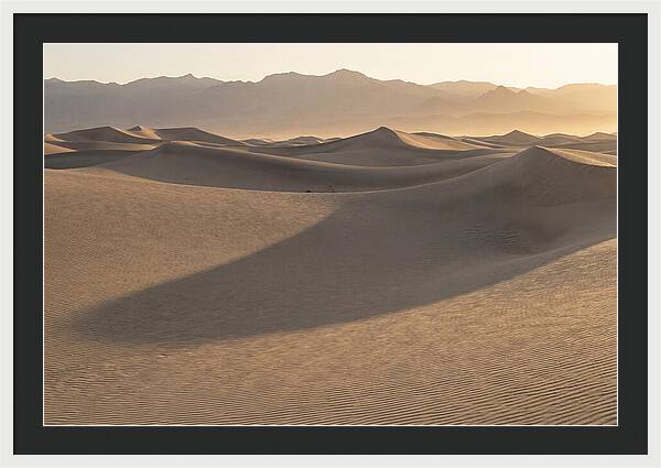 Mesquite Flat Sand Dunes At Sunrise