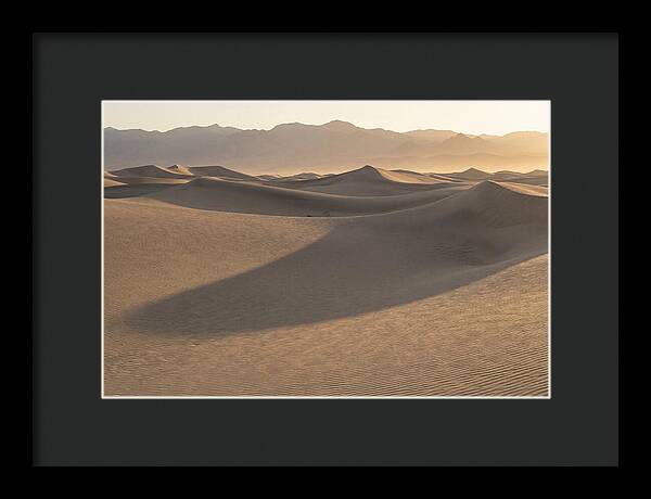 Mesquite Flat Sand Dunes At Sunrise