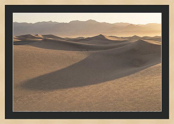 Mesquite Flat Sand Dunes At Sunrise