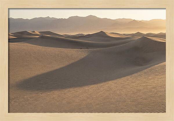 Mesquite Flat Sand Dunes At Sunrise
