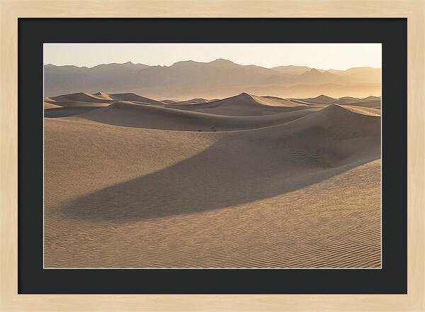 Mesquite Flat Sand Dunes At Sunrise