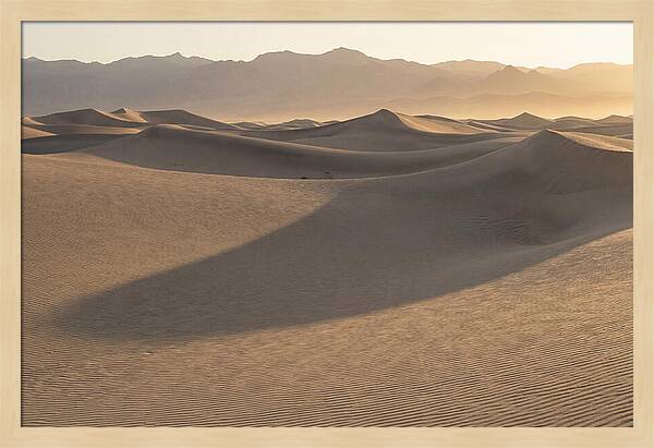 Mesquite Flat Sand Dunes At Sunrise