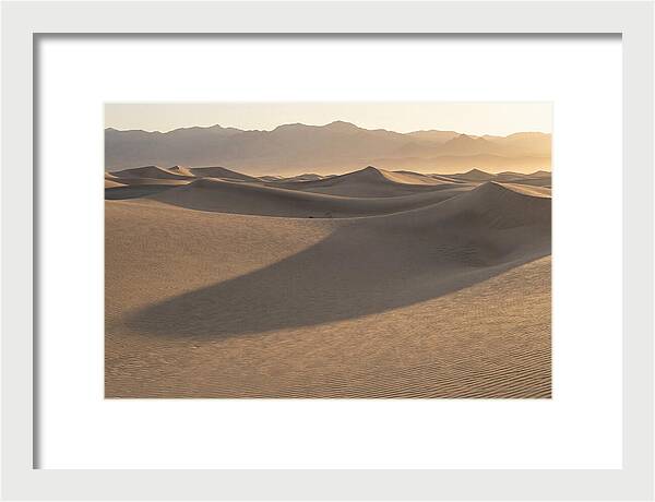 Mesquite Flat Sand Dunes At Sunrise