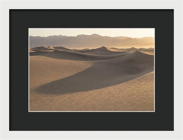 Mesquite Flat Sand Dunes At Sunrise