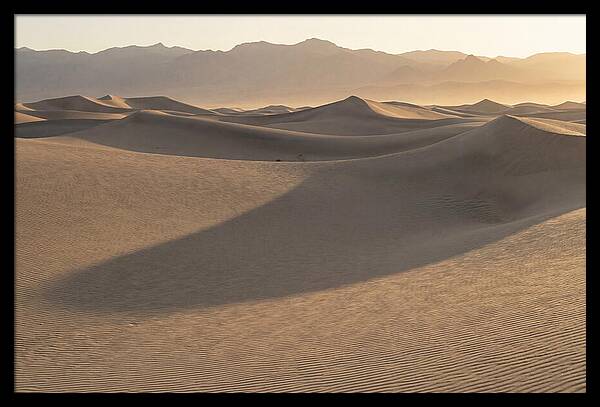 Mesquite Flat Sand Dunes At Sunrise