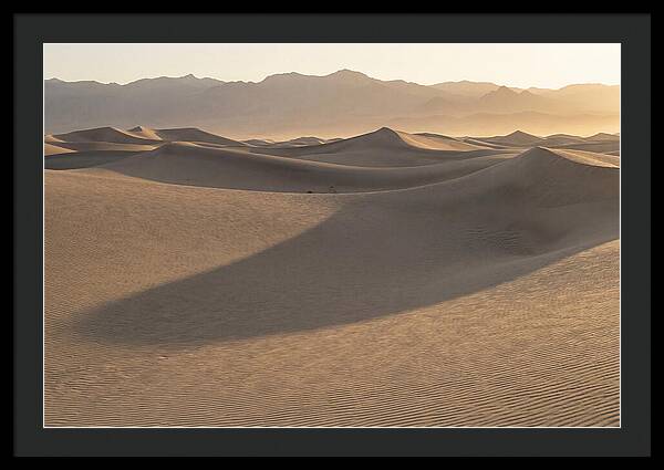 Mesquite Flat Sand Dunes At Sunrise