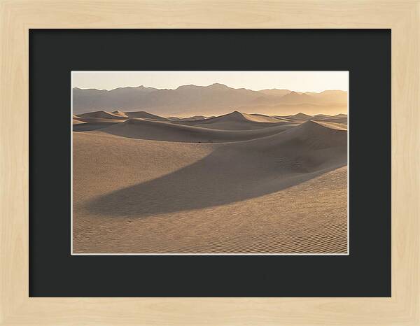 Mesquite Flat Sand Dunes At Sunrise