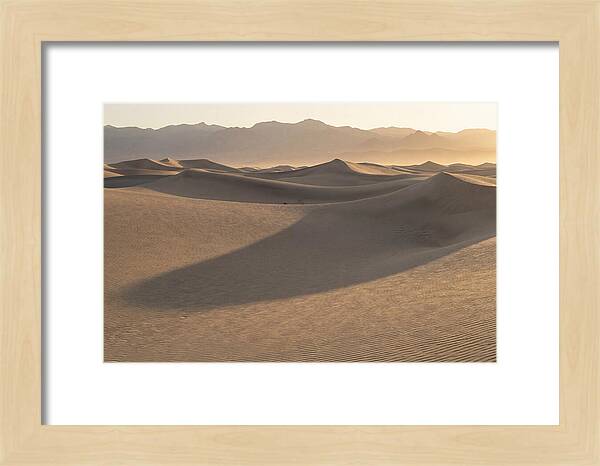 Mesquite Flat Sand Dunes At Sunrise