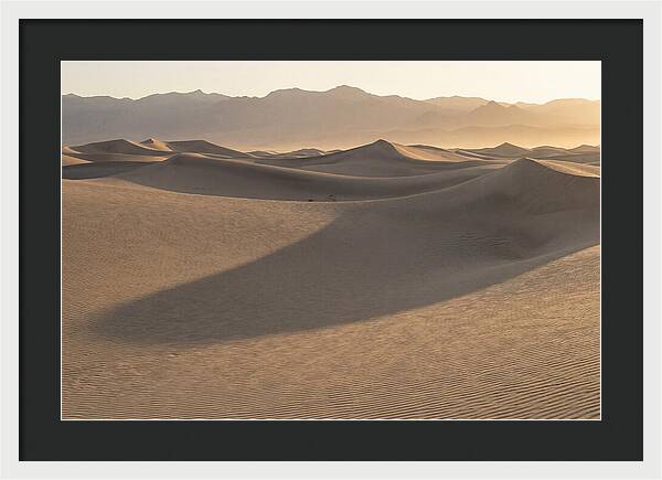 Mesquite Flat Sand Dunes At Sunrise