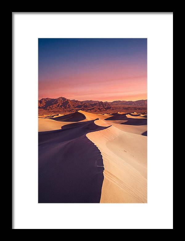 Mesquite Flat Sand Dunes Sunrise