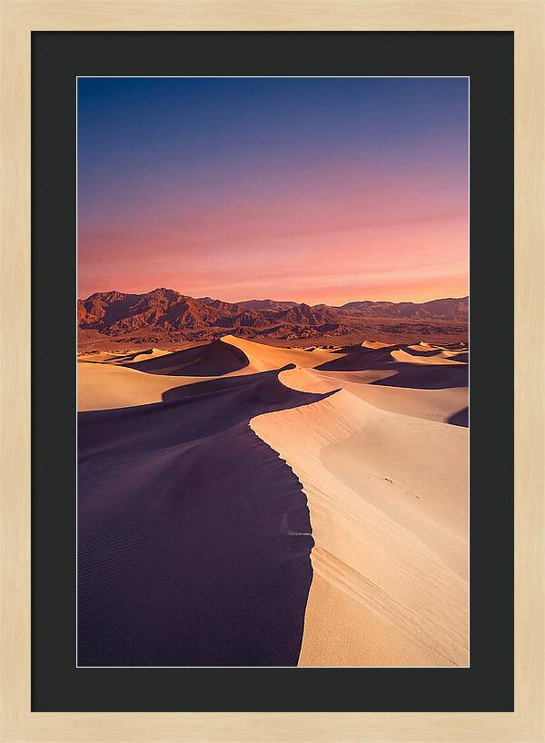 Mesquite Flat Sand Dunes Sunrise