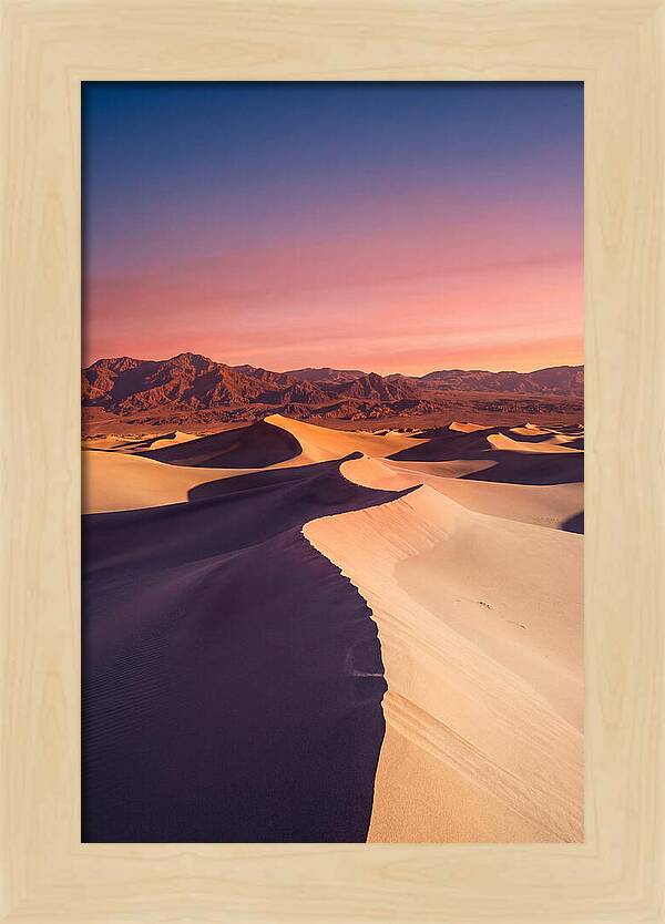 Mesquite Flat Sand Dunes Sunrise