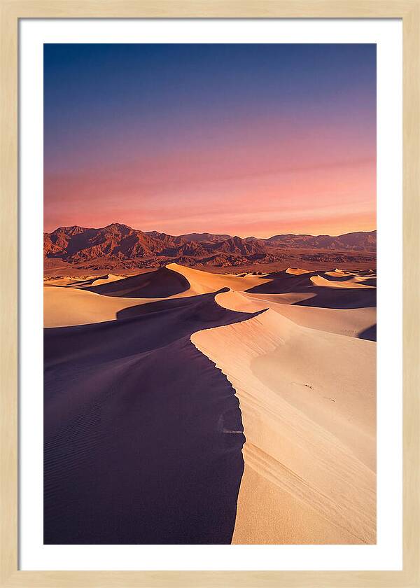 Mesquite Flat Sand Dunes Sunrise