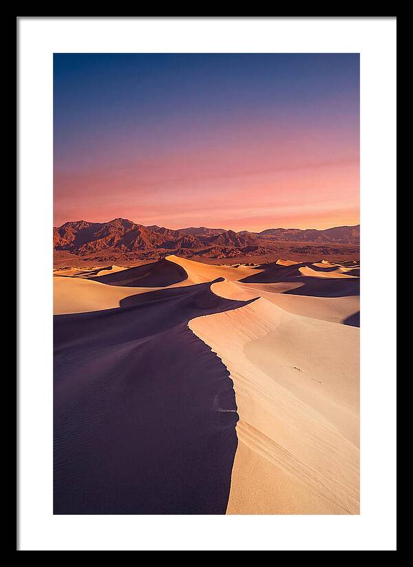 Mesquite Flat Sand Dunes Sunrise