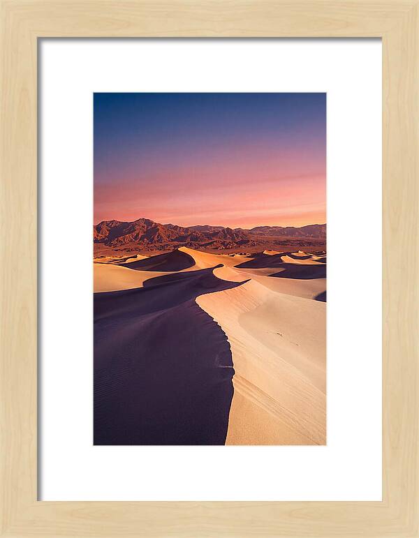 Mesquite Flat Sand Dunes Sunrise