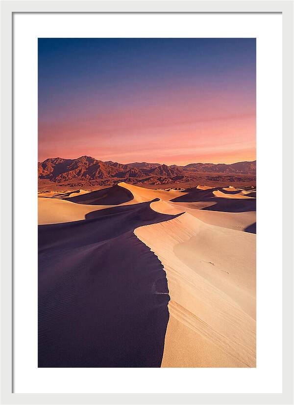 Mesquite Flat Sand Dunes Sunrise