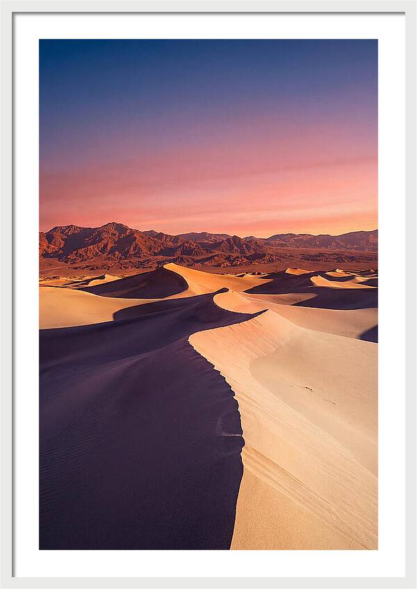 Mesquite Flat Sand Dunes Sunrise