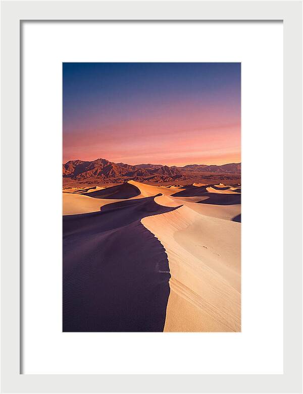 Mesquite Flat Sand Dunes Sunrise
