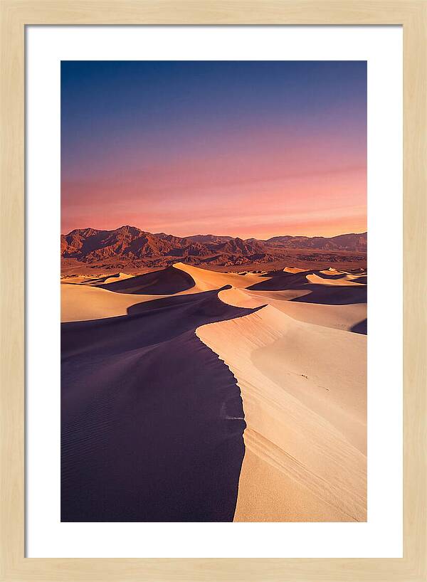 Mesquite Flat Sand Dunes Sunrise