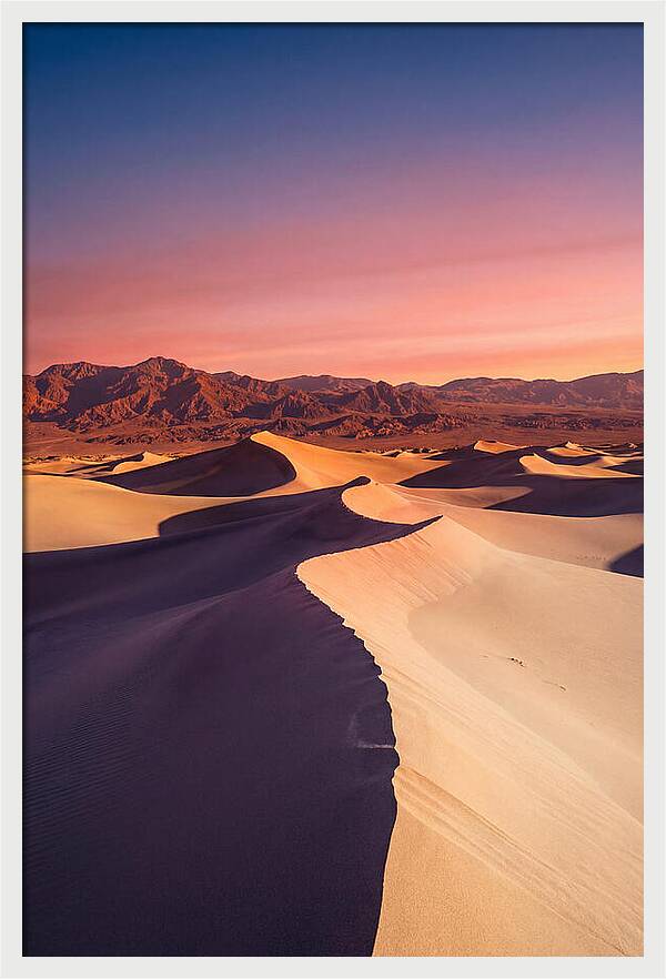Mesquite Flat Sand Dunes Sunrise