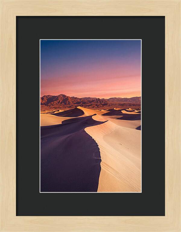 Mesquite Flat Sand Dunes Sunrise