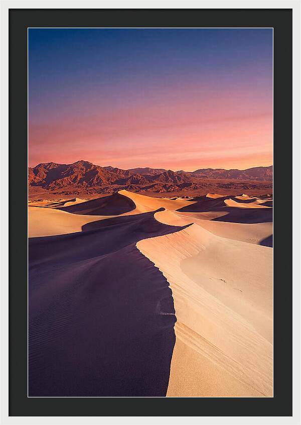 Mesquite Flat Sand Dunes Sunrise