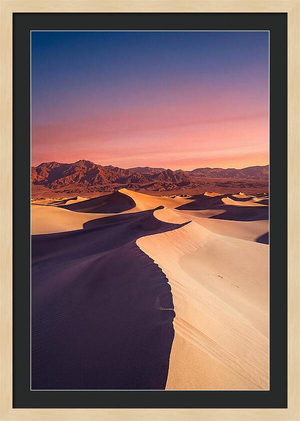 Mesquite Flat Sand Dunes Sunrise
