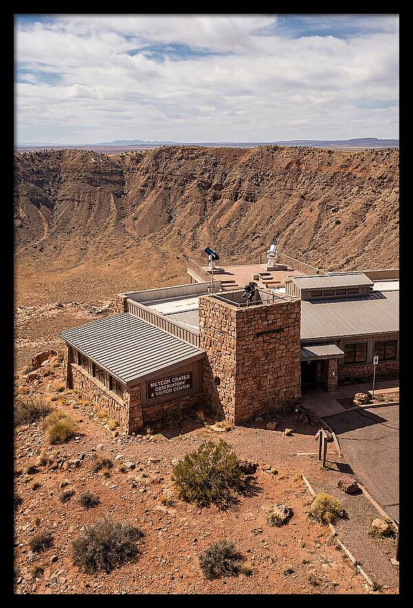 Meteor Crater Observatory View