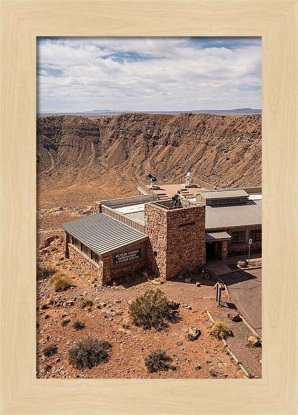 Meteor Crater Observatory View