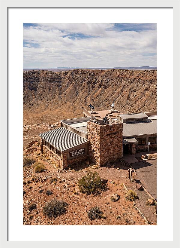 Meteor Crater Observatory View