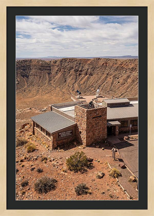 Meteor Crater Observatory View