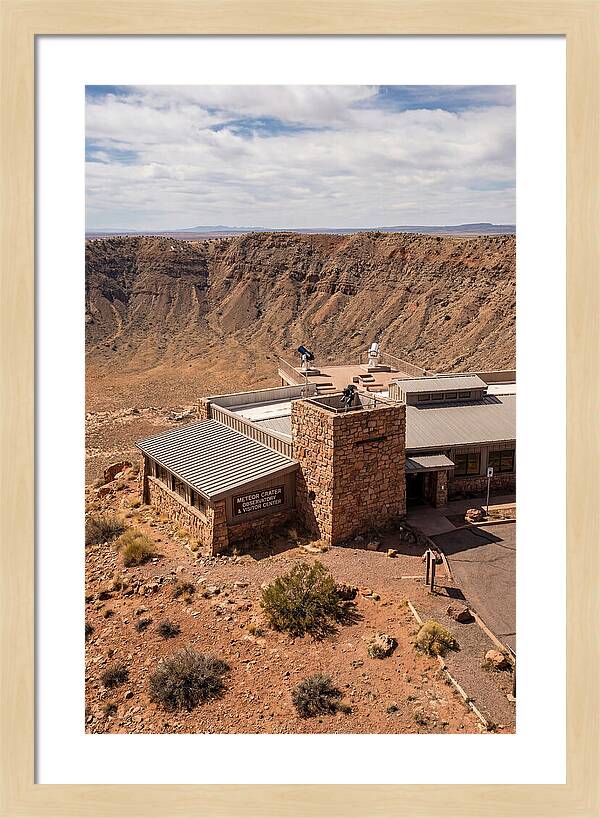 Meteor Crater Observatory View