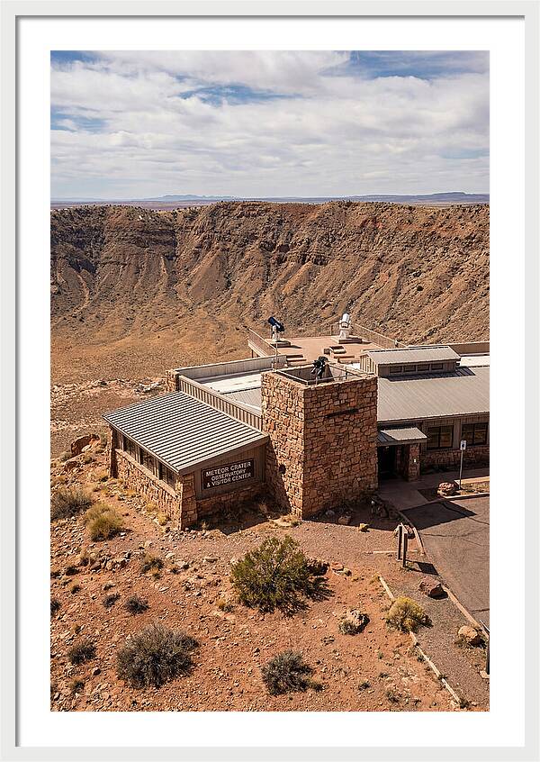Meteor Crater Observatory View