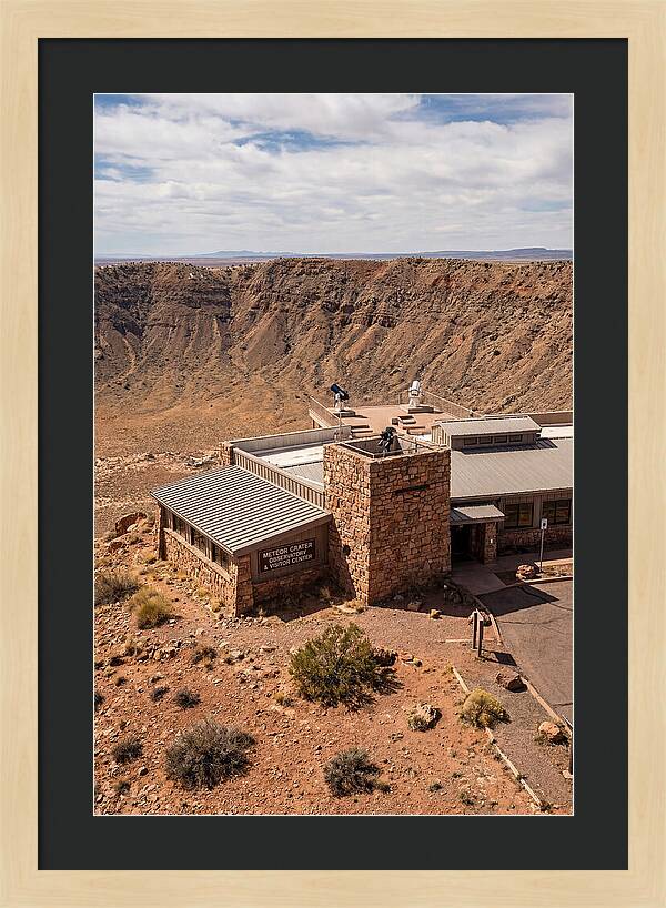 Meteor Crater Observatory View