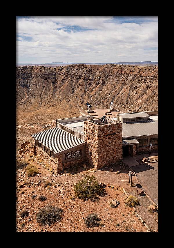 Meteor Crater Observatory View